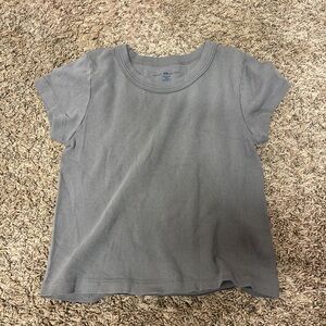 Classic Gray Kids Short Sleeve Tee